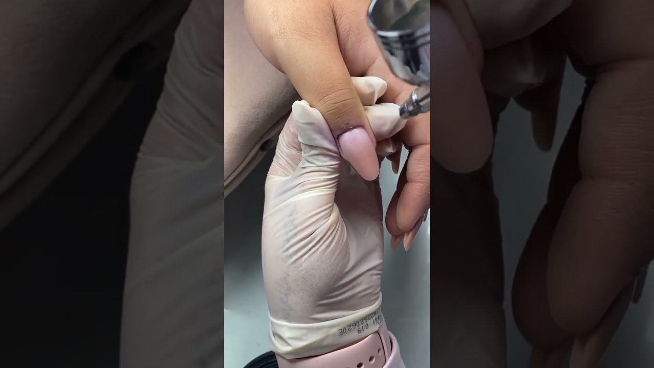 AirBrush Aerografia em Unhas 💅  Passo a Passo #unhas #unhasdecoradas #manicure
