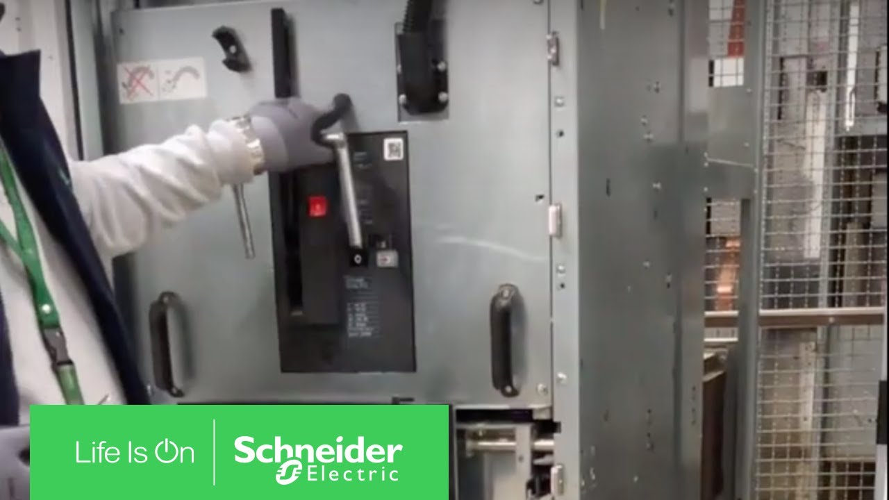 How to lock-out MCset circuit breaker in test position?