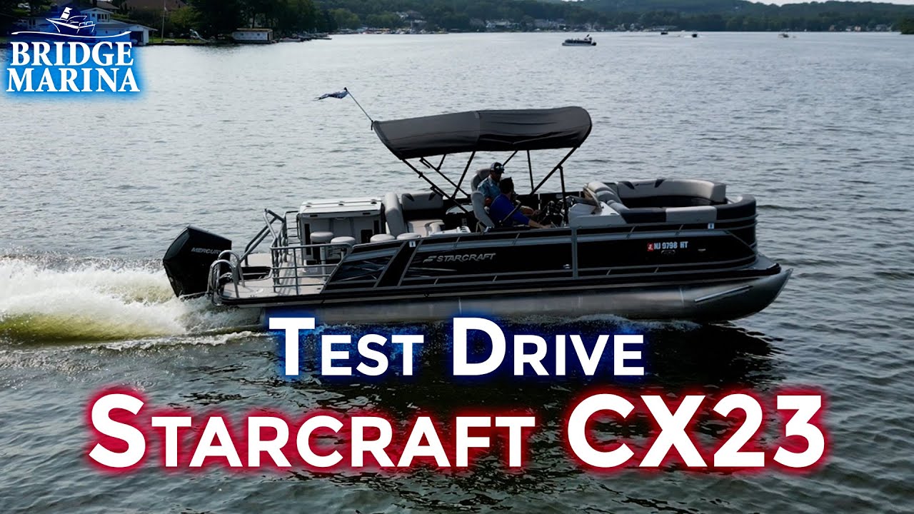 Starcraft CX23 Bar Boat with a 150 HP Mercury Engine: Boat Review and Test Drive: