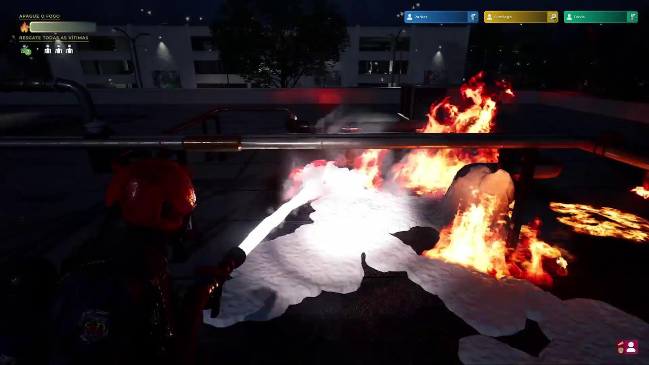 Firefighting Simulator Ignite PS5 Serviços de Bombeiro Alerta de Incêndios Parte 25