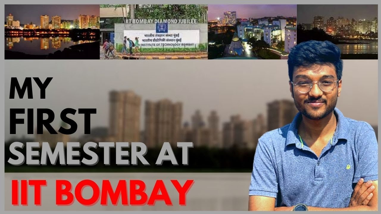 My First Semester at IIT Bombay || First Online Sem || #lifeatIIT