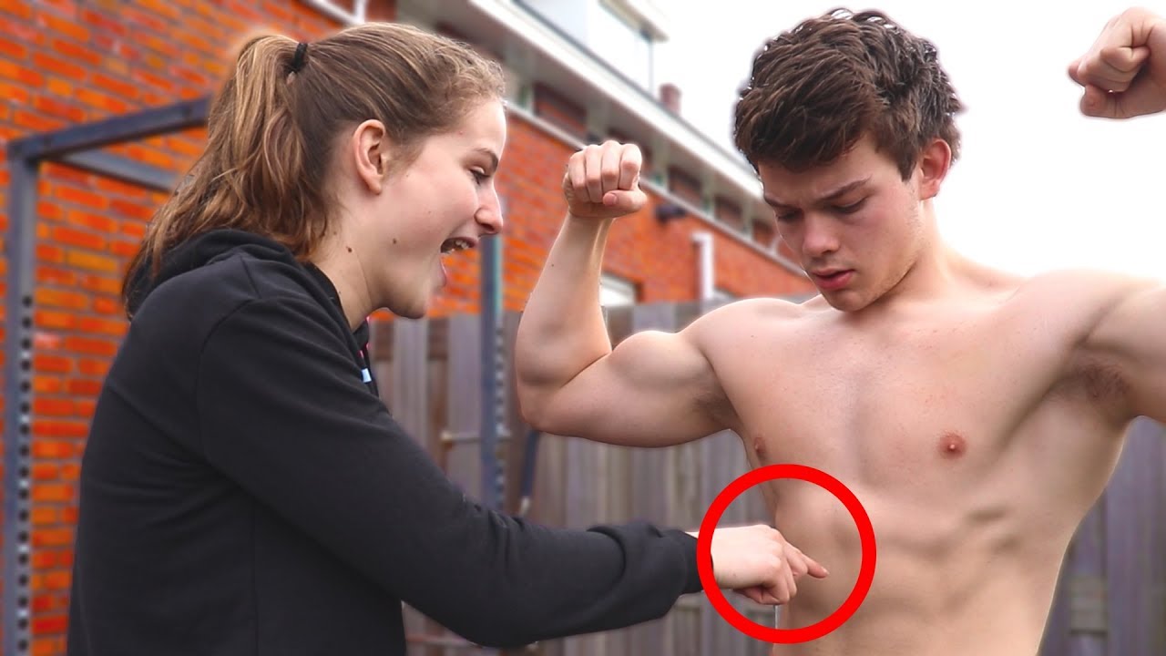 Is she my girlfriend because of my muscles? (Workout Q&A With My Girlfriend)
