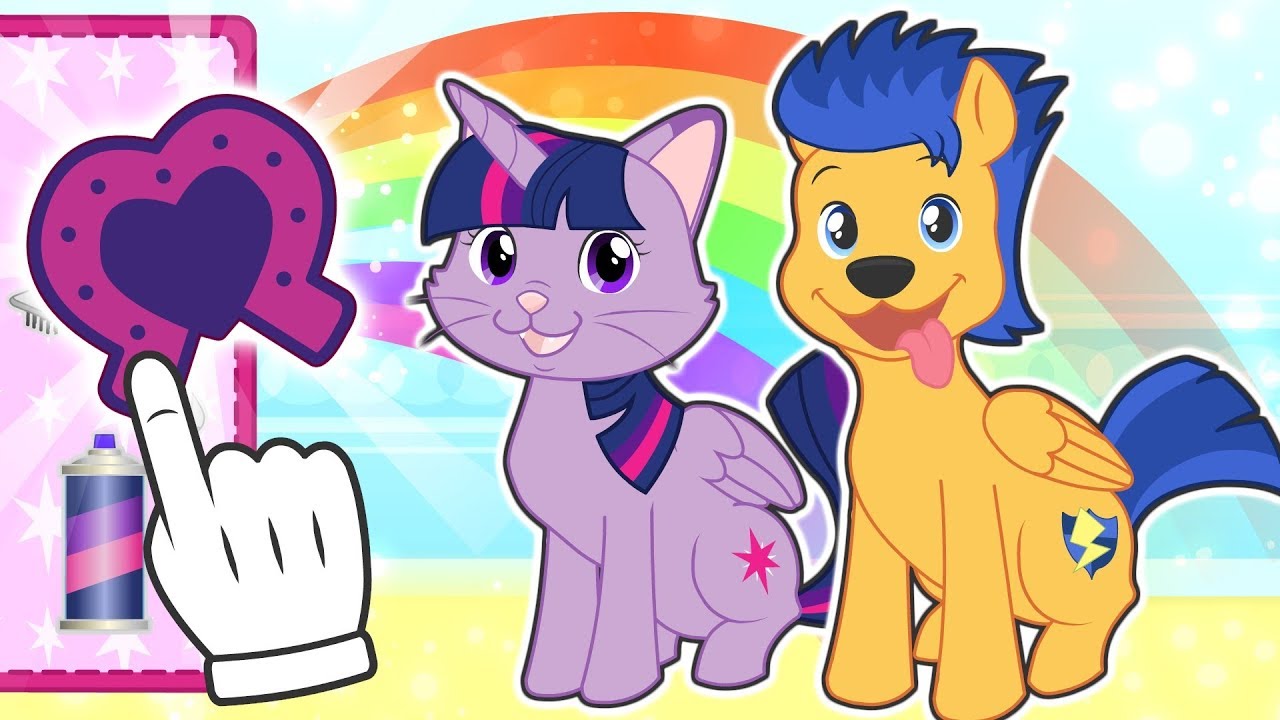 BABY PETS 🦄 Kira and Max Dress up as a Pony Characters