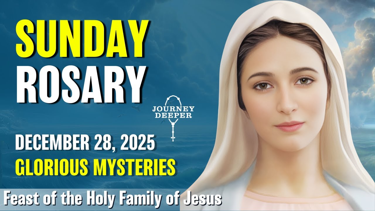 Sunday Rosary ❤️ Glorious Mysteries of the Rosary ❤️ December 28, 2025 VIRTUAL ROSARY