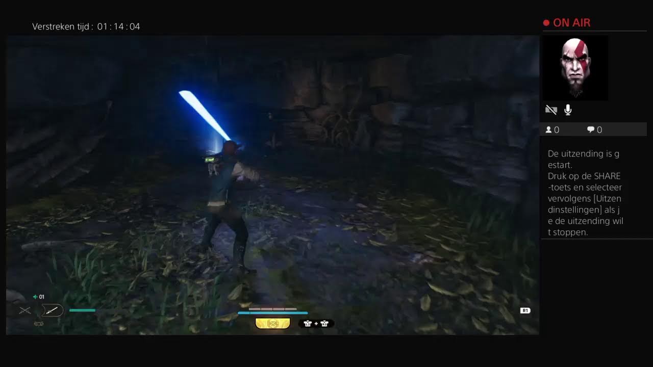 Live PS4-uitzending van Gamen-met-Rea Star Wars Survivor #5
