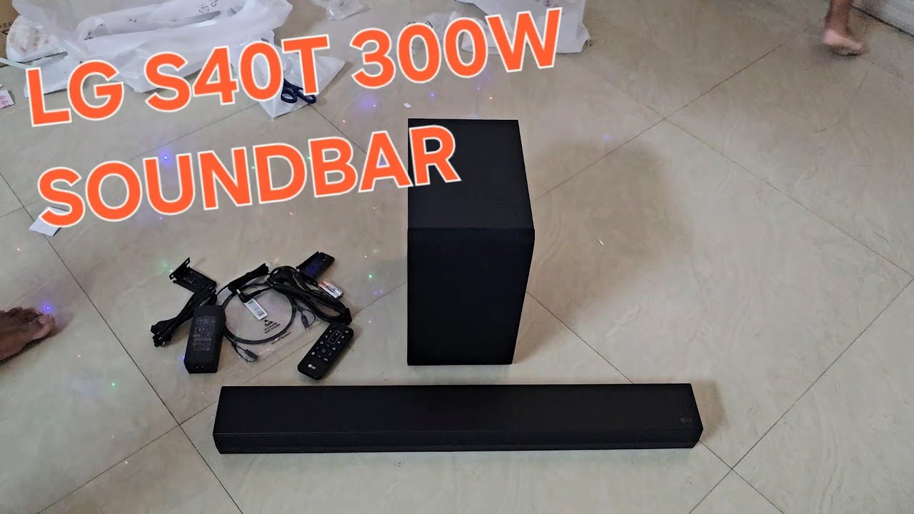 LG S40T 300W Soundbar unboxing and review #trending #lg #technology 