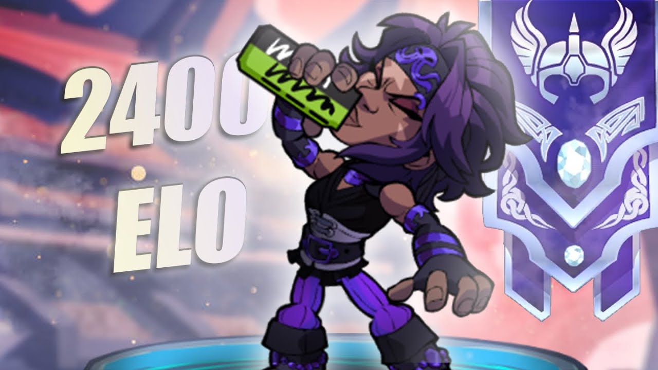 CLIMBING in 2400 Elo With Sidra | Brawlhalla Diamond Ranked 1v1