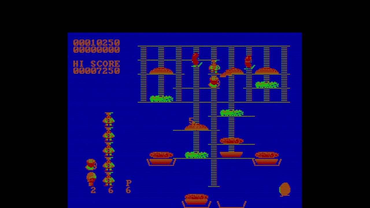 BurgerTime [CGA / PC Speaker]