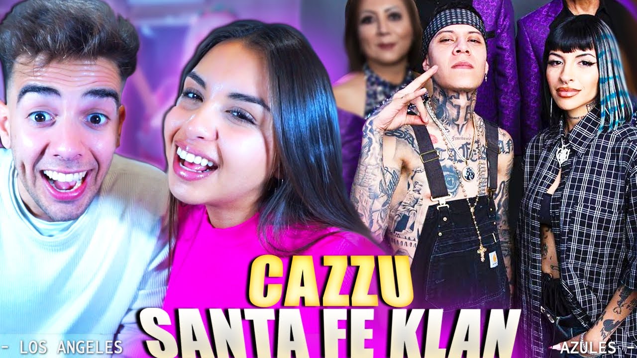 REACCION a LOS ANGELES AZULES, SANTA FE KLAN y CAZZU - TU y TU