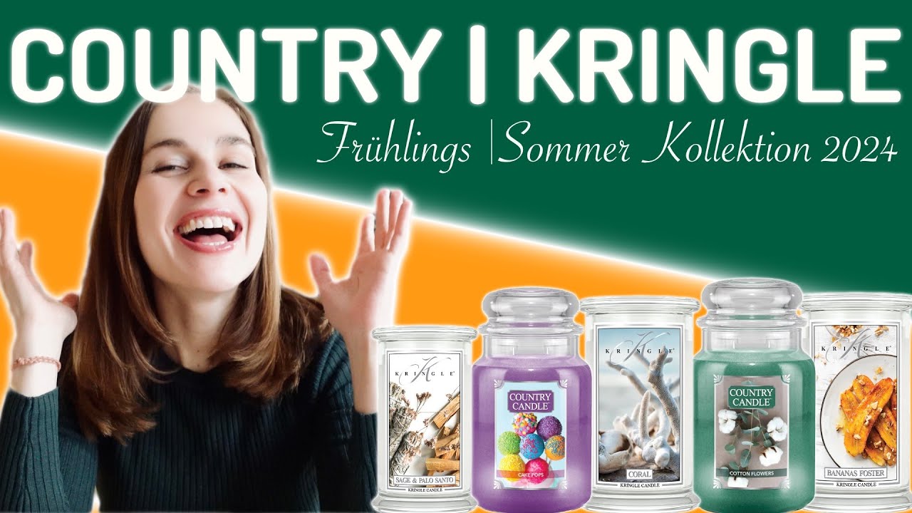 Country Candle & Kringle Candle | Frühlings- Sommerkollektion 2024 | First Sniff Bundle | Cozy_jessy