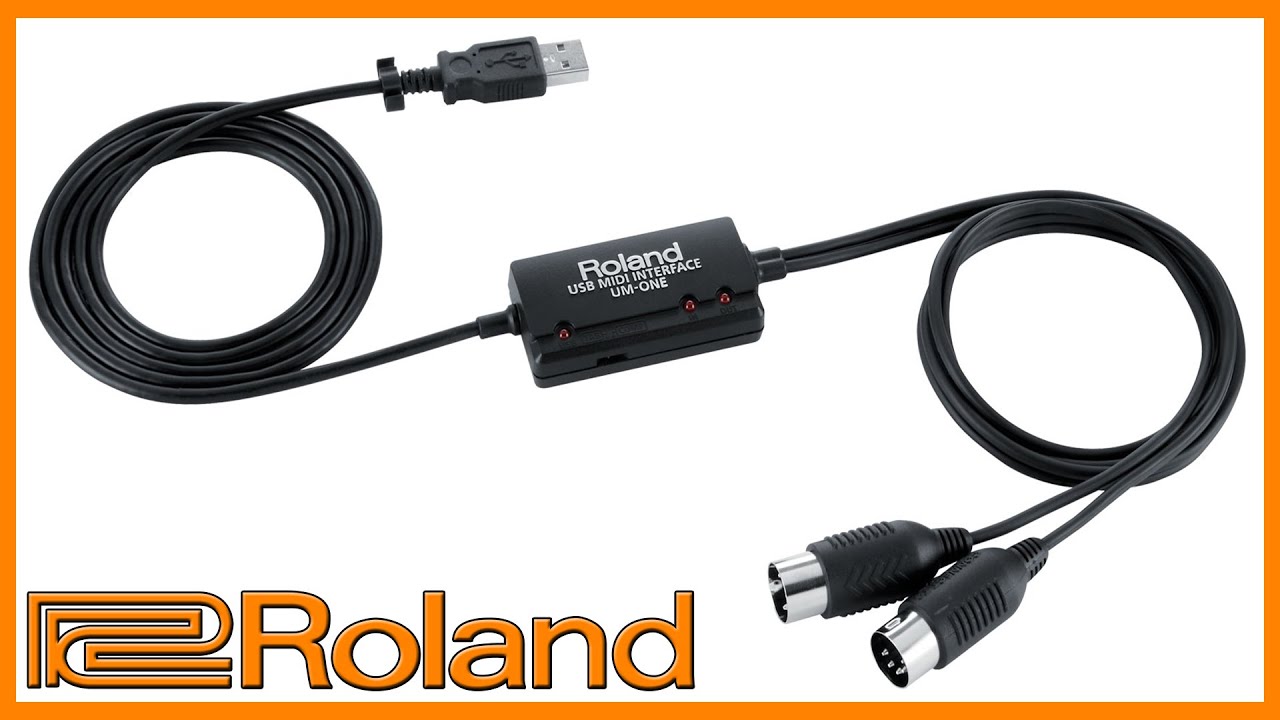Интерфейс USB MIDI Roland UM-ONE MK2 [РАСПАКОВКА]