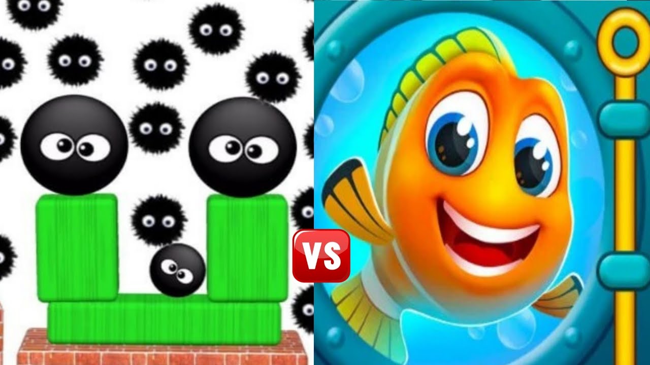 Hide Ball Brain Vs Save The Fish Gameplay Walkthrough Challenge Merge Daily Games!