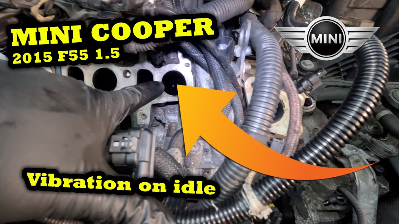 2015 Mini Cooper D F55 Vibration on IDLE - Removal of the Intake Manifold Flush with Liqui Moly 5168