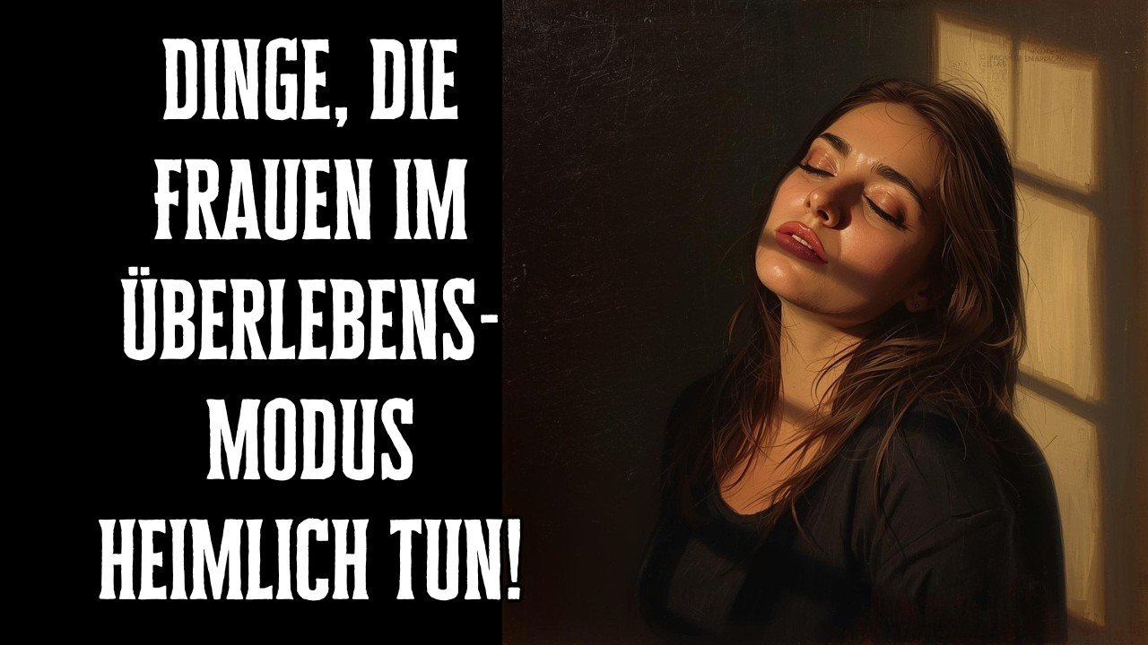 10 Dinge, die Frauen im Überlebensmodus heimlich tun!