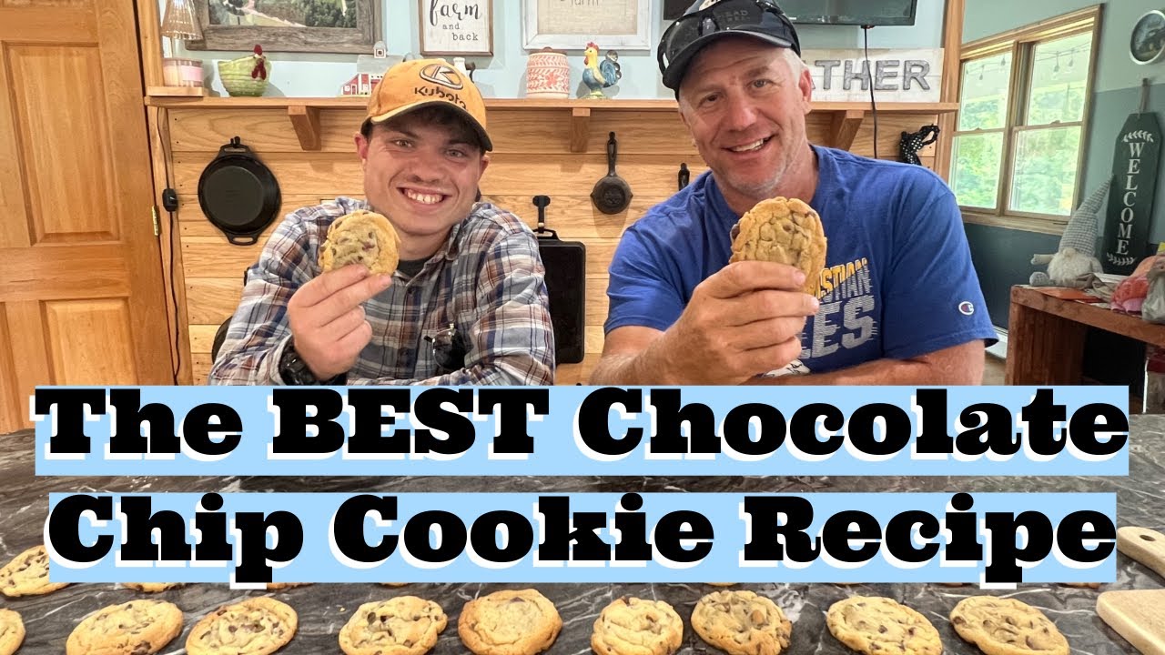 Baking My Famous Chocolate Chip Cookies for Our Big Crew!