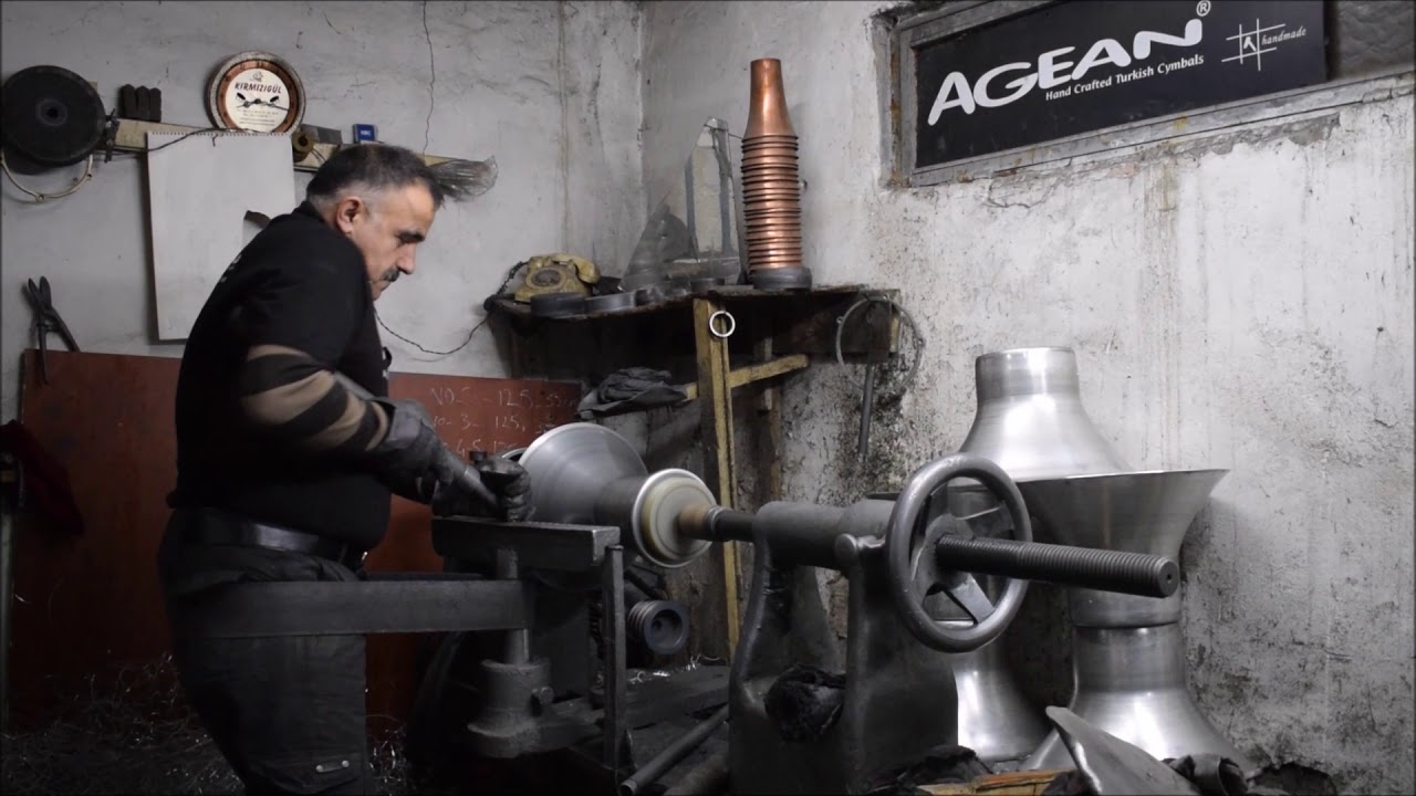 How to make darbuka / doumbek | Hand made darbuka | Metal Spinning