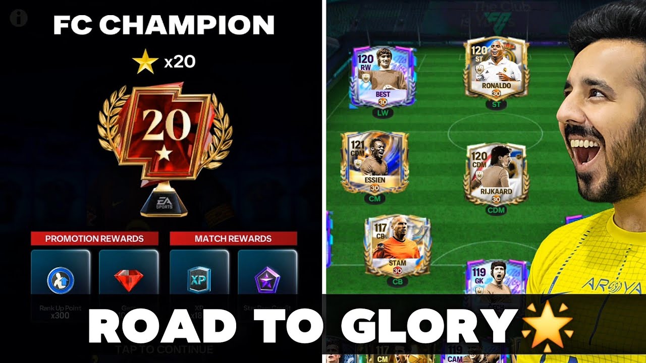 ПУТЬ К СЛАВЕ 🌟 Я достиг 20 звезд в FC Mobile [Эпизод 1]