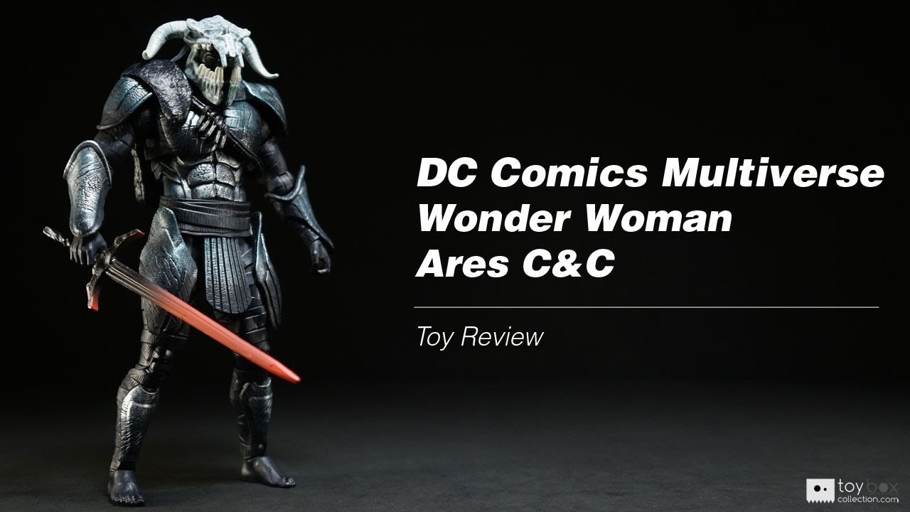 DC Comics Multiverse Wonder Woman CnC Ares action figure toy review