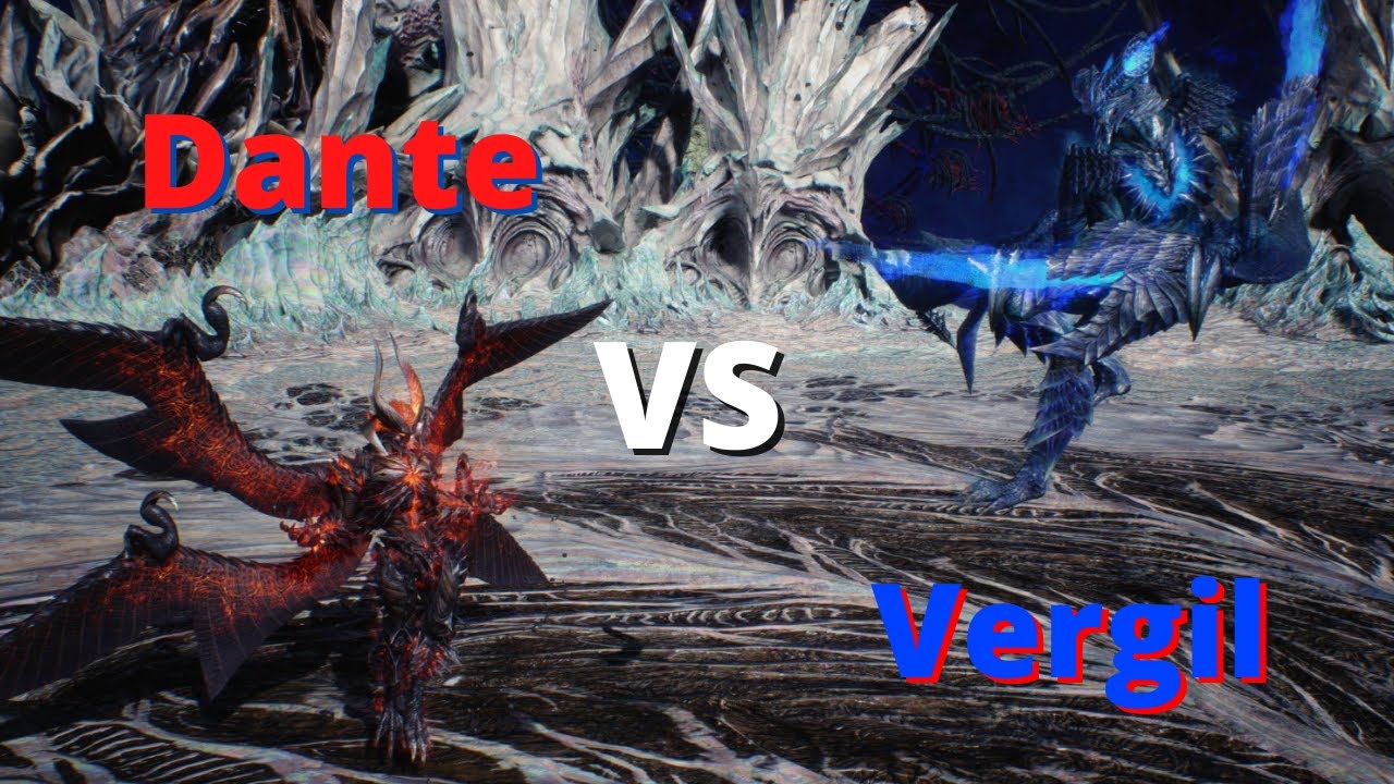 The Canon Dante vs Vergil fight