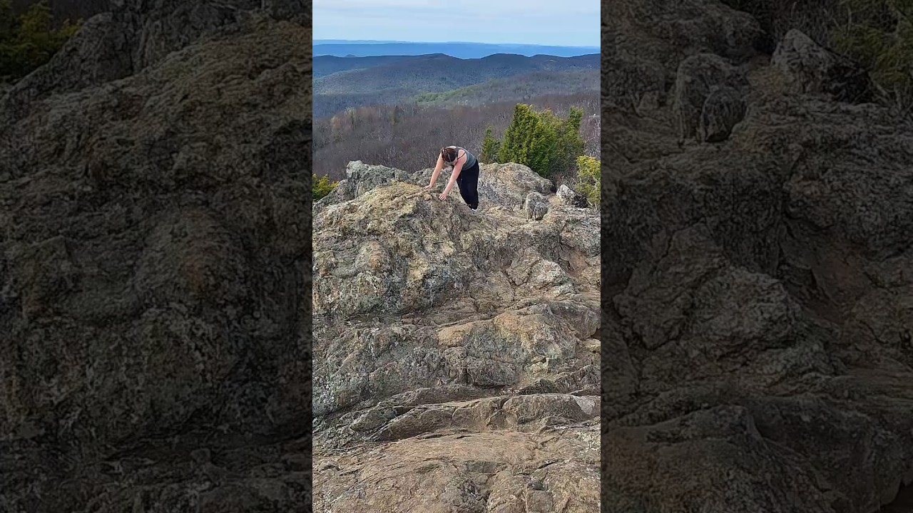 Bearfence, in Shenandoah National Park is a pretty crazy rock scramble if I do say so my self