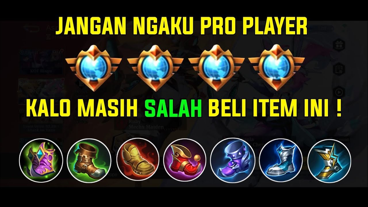 UPDATE TERBARU 2024  | PENJELASAN ITEM SEPATU MOBILE LEGENDS SEASON 31 | ITEM MOVEMENT SPEED MLBB