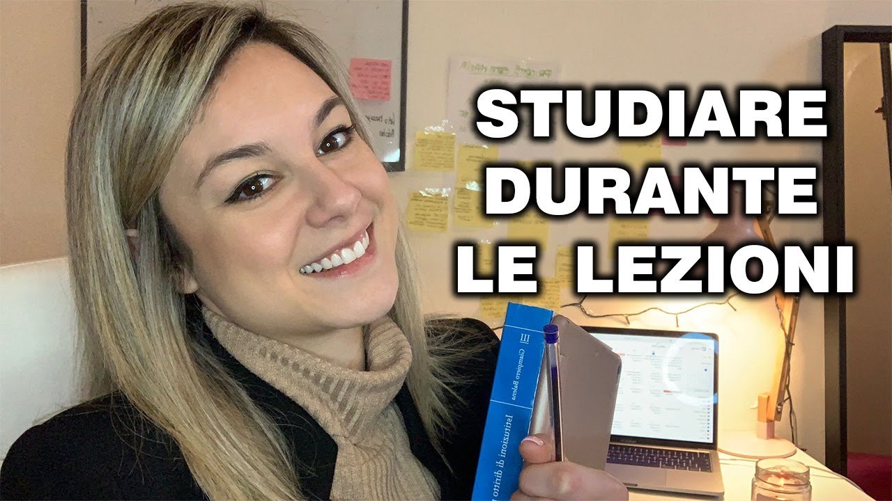 COME STUDIARE DURANTE LE LEZIONI: 5 consigli e 2 tecniche
