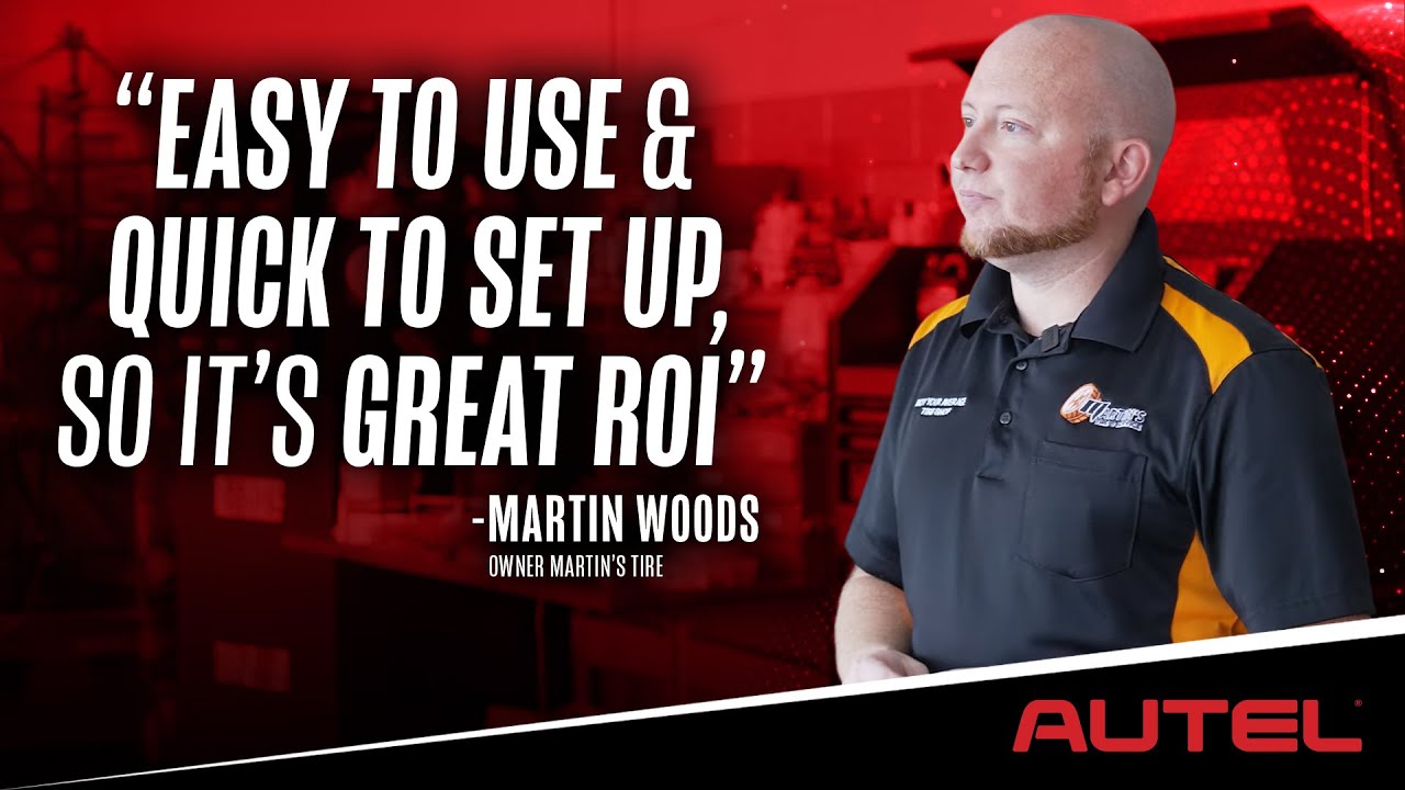 Autel In-Shop: развал-схождение и система ADAS в Martin’s Tire в Бертоне, штат Мичиган