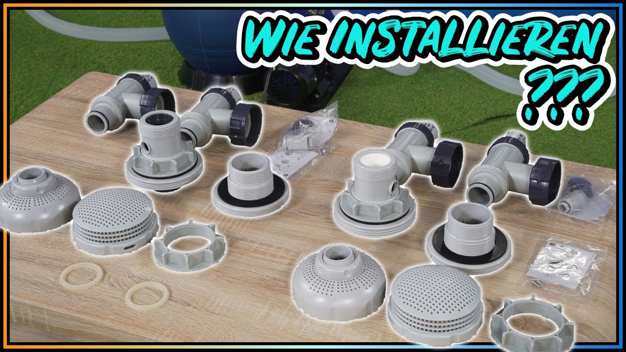 Intex Anschluss-Set ø 38 mm mit Absperrhahn 26004 + 26005: Unterschiede und Installation