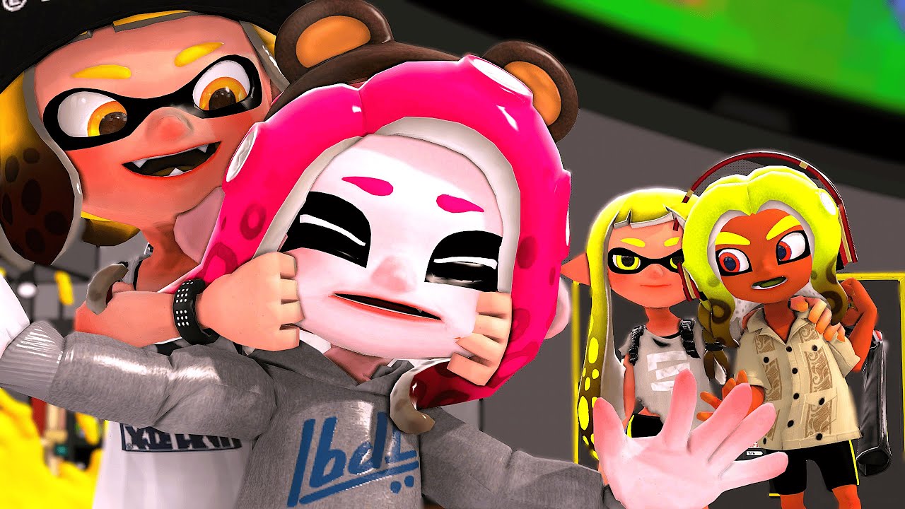 [スプラトゥーン アニメ] イカとタコはみんな友達！