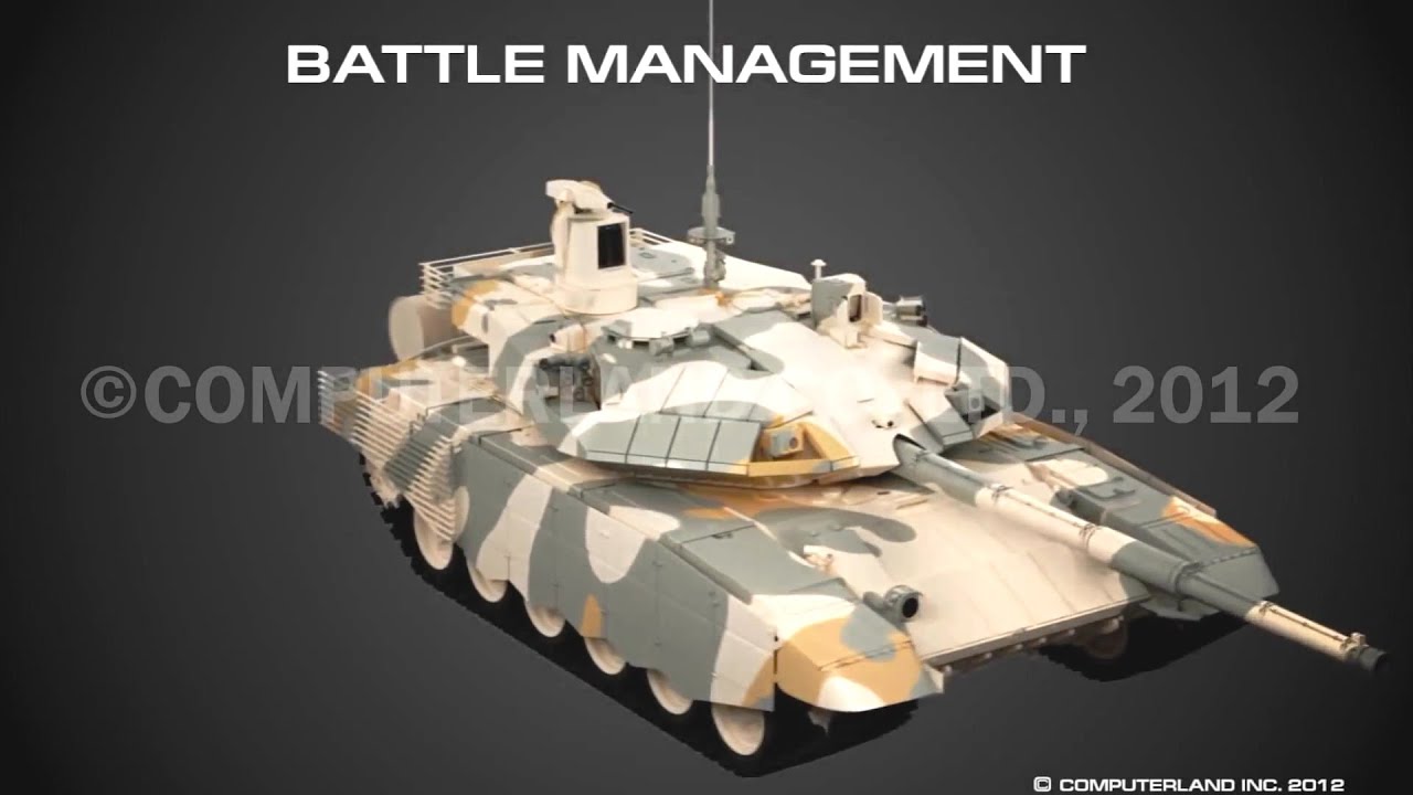 Uralvagon Zavod - T-90MS Main Battle Tank Capabilities Simulation [1080p]