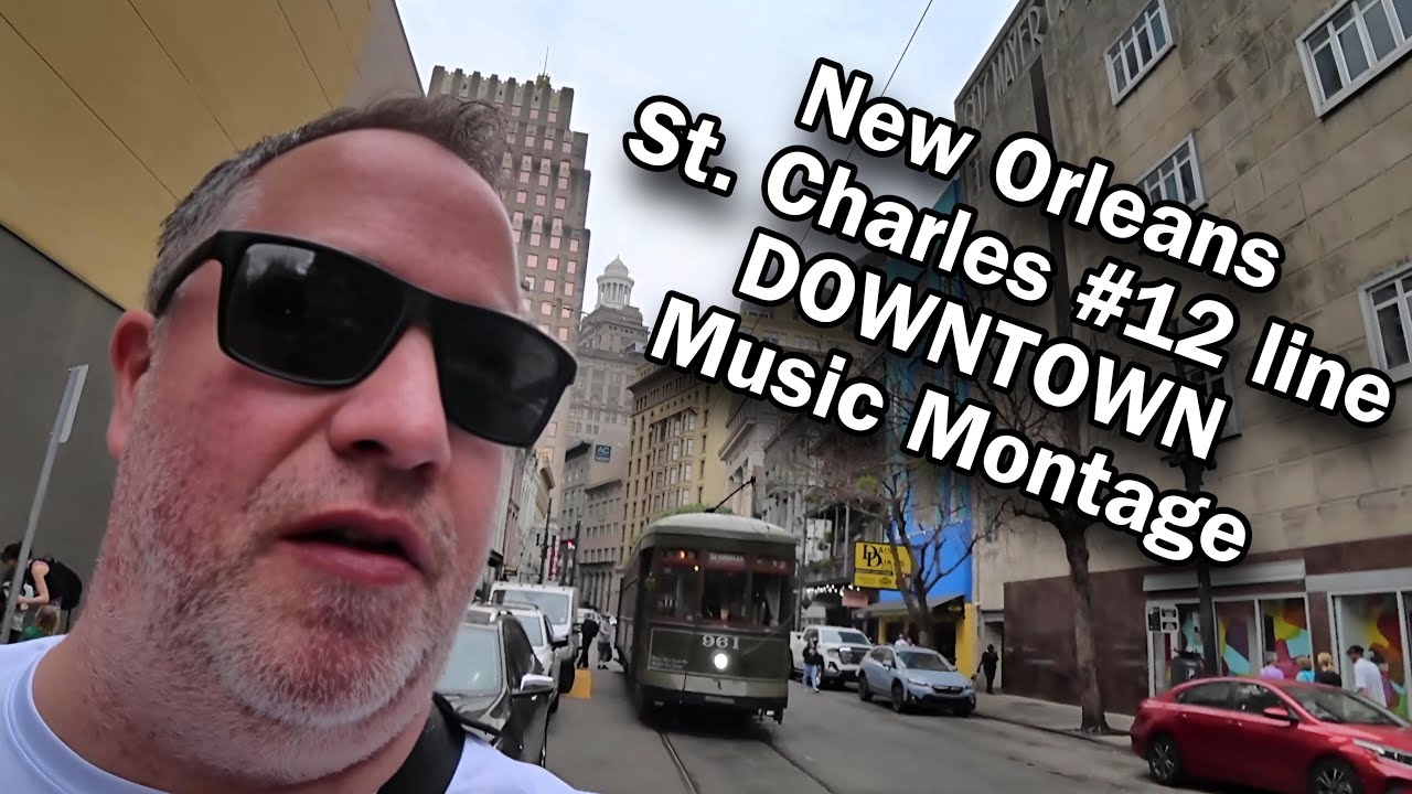 Exploring the beauty of St Charles Line #12 Downtown - New Orleans, LA