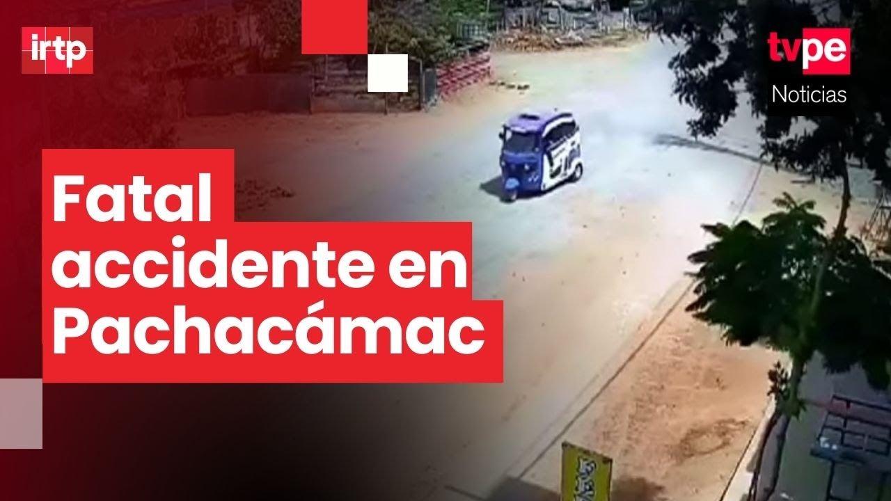 Descontrol y tragedia en Pachacámac: mototaxi pierde frenos y deja 2 menores fallecidos
