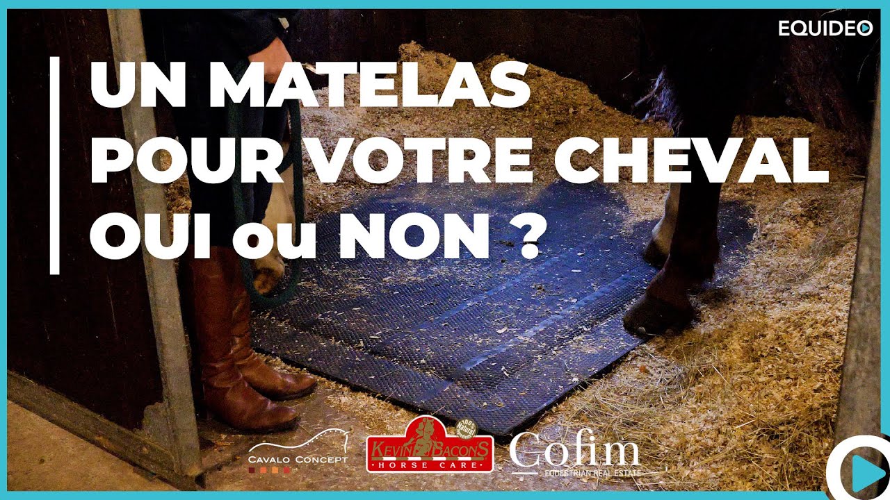 UN MATELAS DANS LE BOXE DE VOTRE CHEVAL... OUI OU NON ?