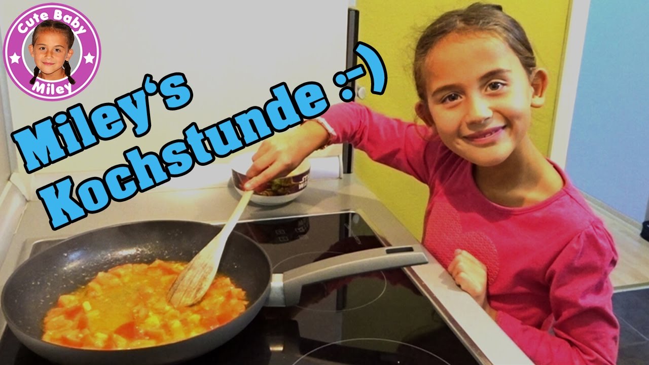 MILEYS KOCHSTUNDE | Was kann eine 7 Jährige kochen | CuteBabyMiley