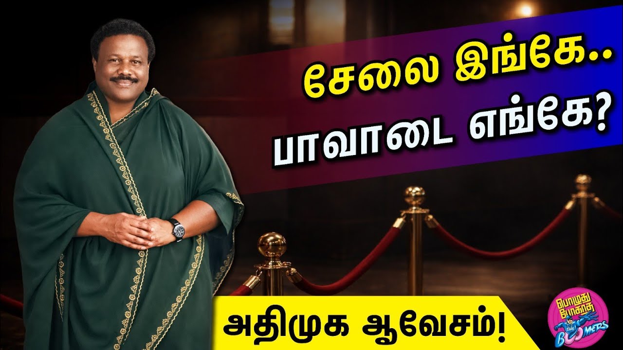 சேலை இங்கே.. பாவாடை எங்கே? அதிமுக ஆவேசம் | Boomer | 18.03.2026
