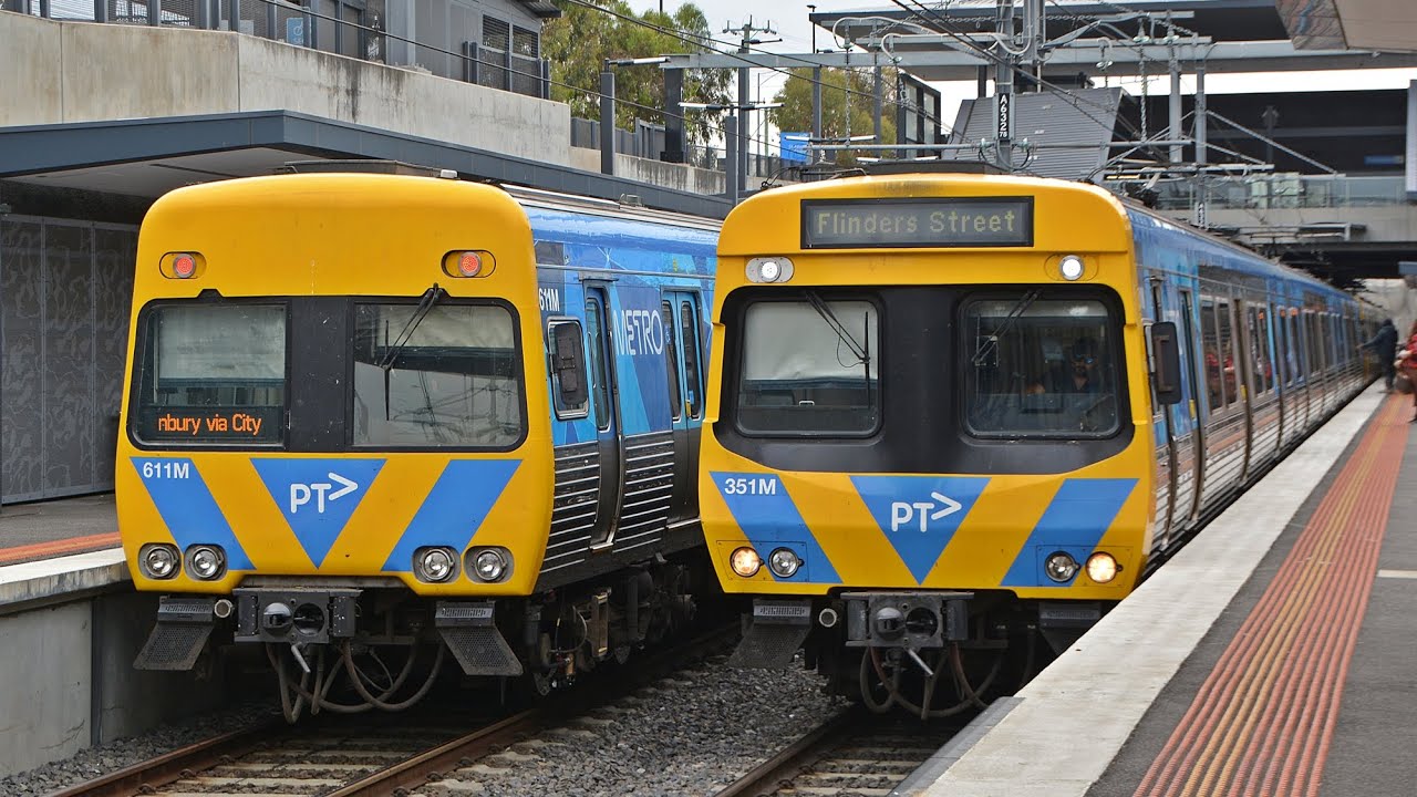 Comeng & Siemens Trains at St Albans