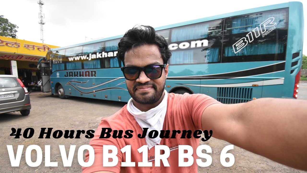 Bangalore to Jodhpur 2000Kms Bus Journey in Volvo B11R BS6 Multi Axle AC Sleeper