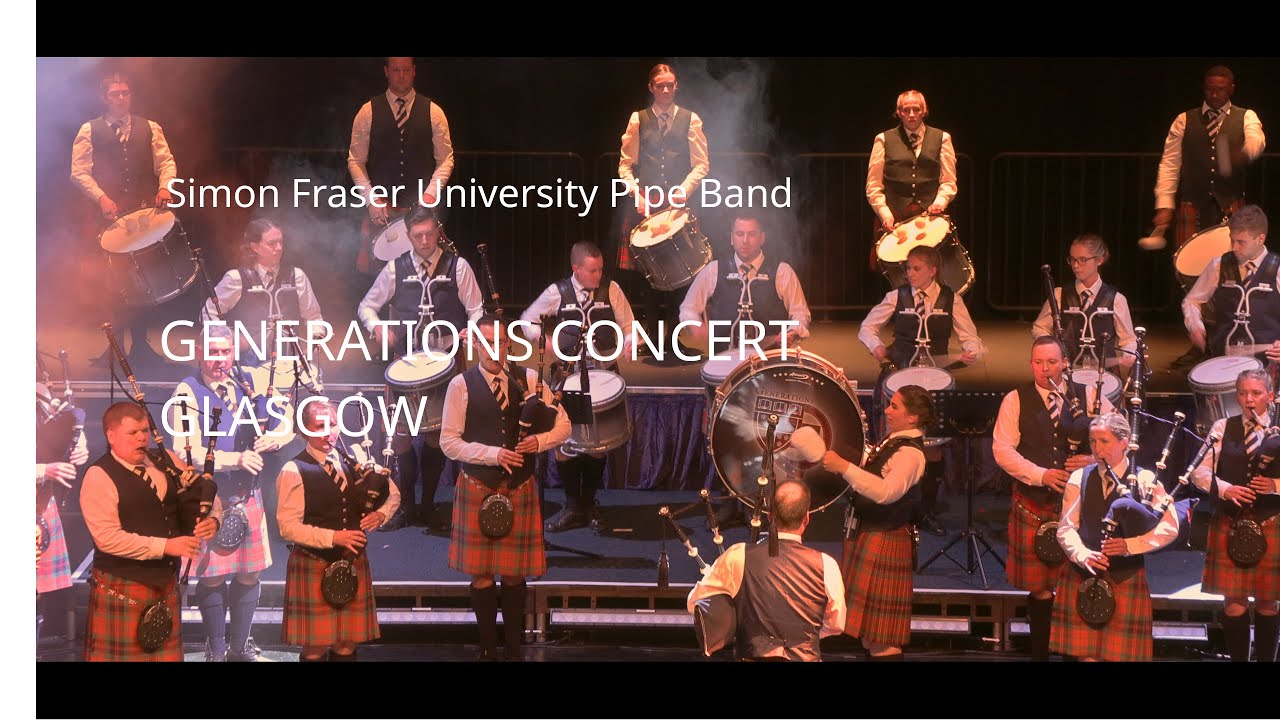 Simon Fraser University Pipe Band GENERATIONS concert: Halo set & Elliott Finn MacDonald