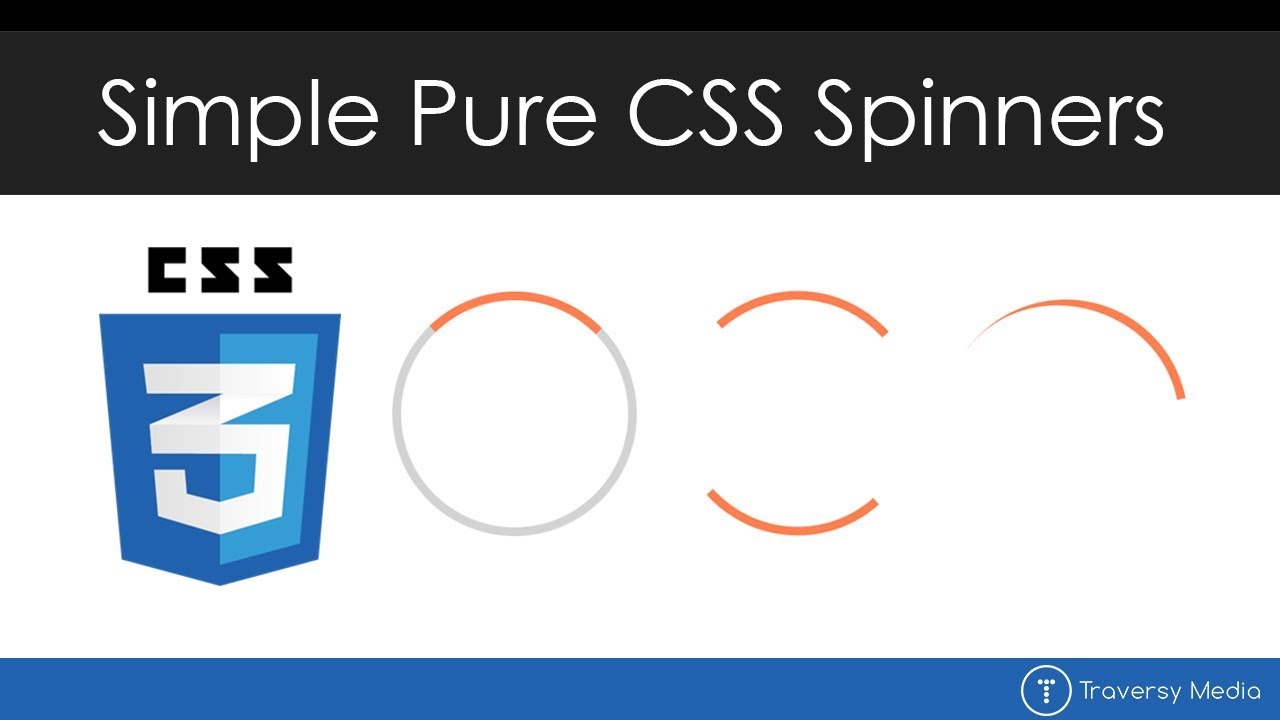 Simple Pure CSS Spinners
