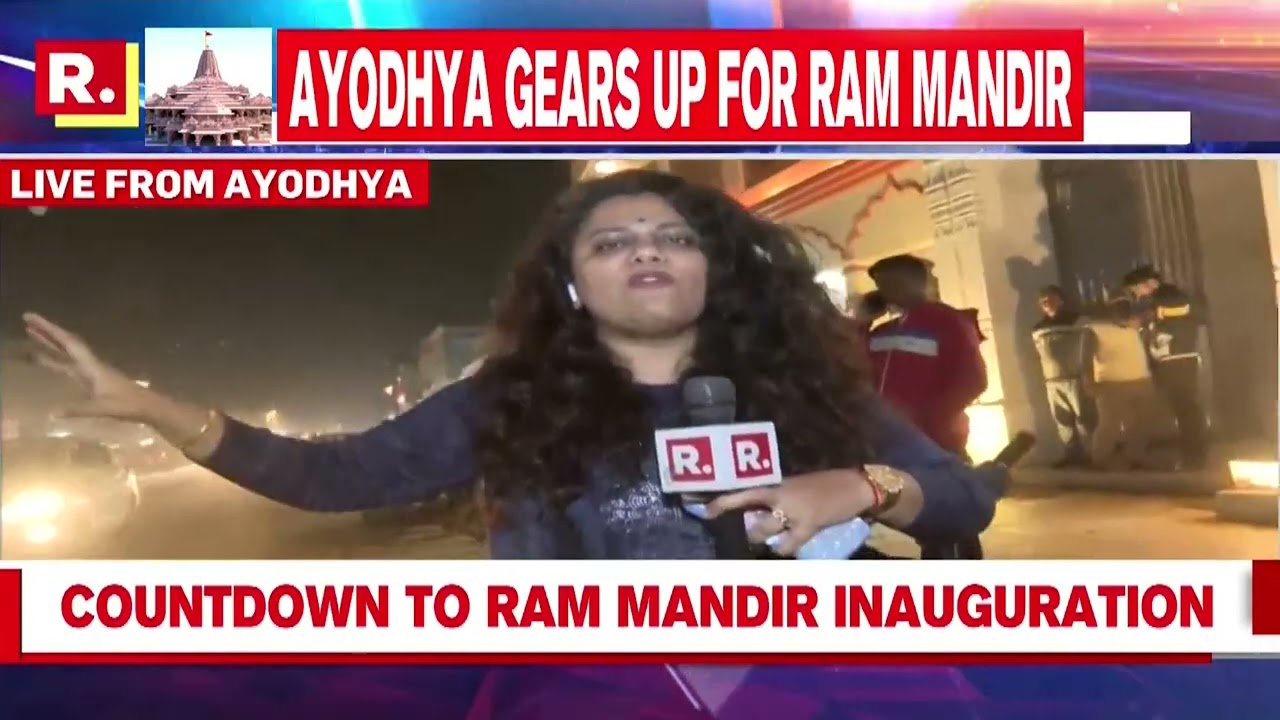 Preparations In Full Swing In Ayodhya Ahead Of Ram Mandir Grand Opening | Biggest Story Tonight