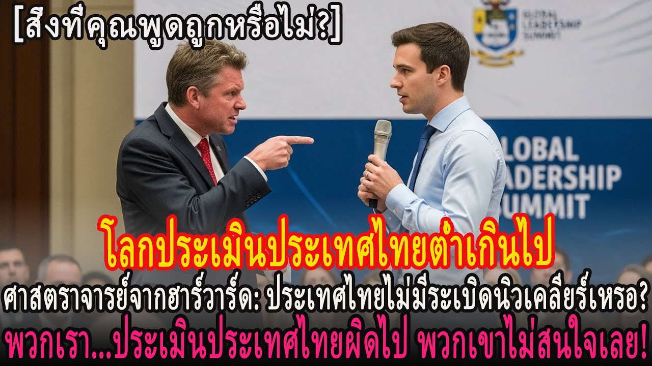 โลกประเมินประเทศไทยต่ำเกินไปประเทศไทยไม่มีระเบิดนิวเคลียร์เหรอ?ถ้าคุณไม่เชื่อ ลองดูที่นี่