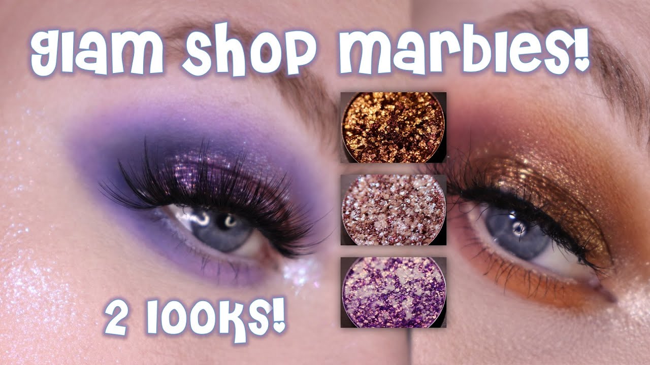 Glam Shop Marble Shadows || 2 Looks ♥
