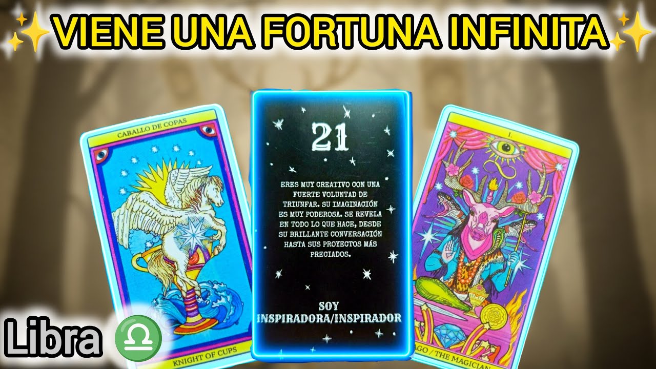 LIBRA ♎ ¡Viene una FORTUNA INFINITA, pero ten cuidado con ESTO!⚠️