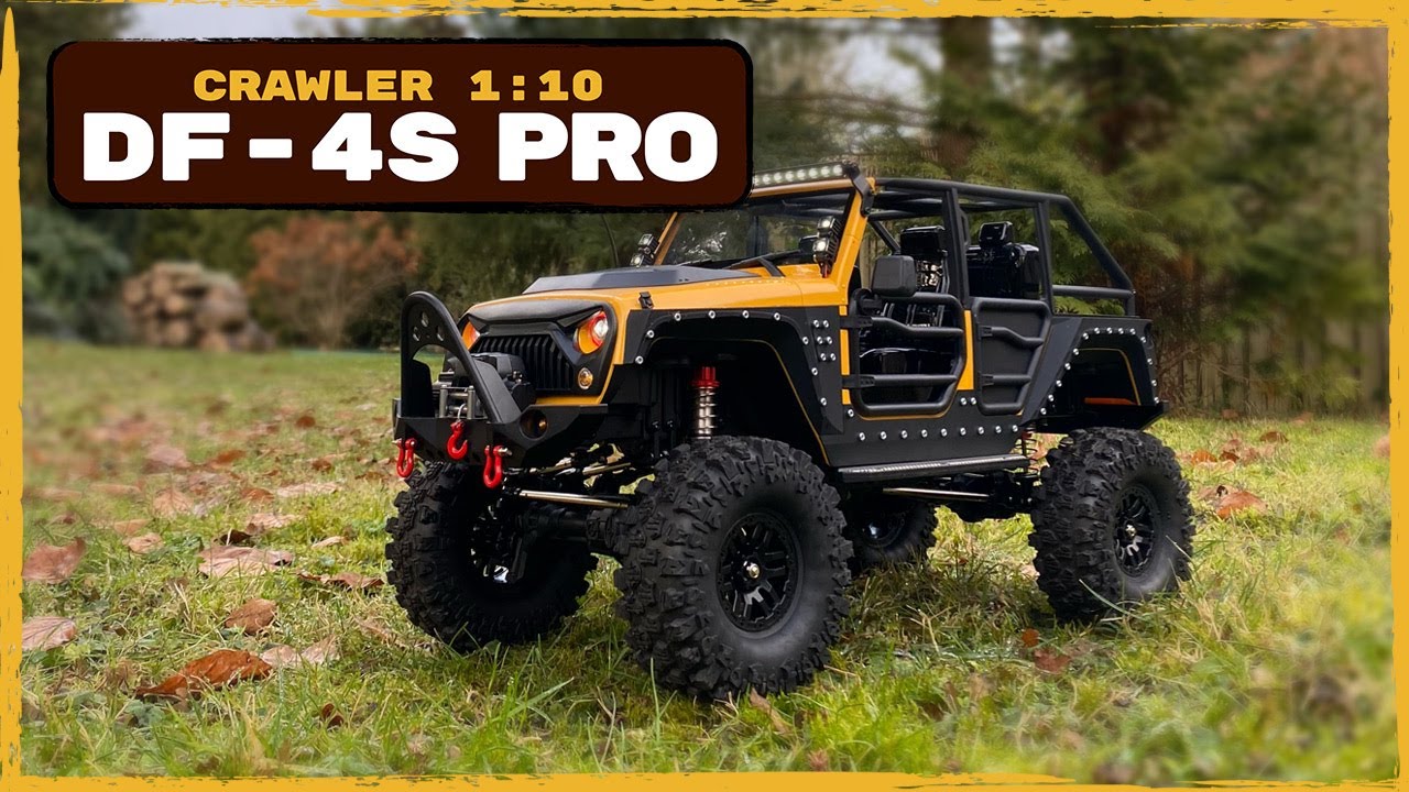 Crawler Noob startet durch! Hobbystart mit dem DF-4S PRO Crawler 1:10