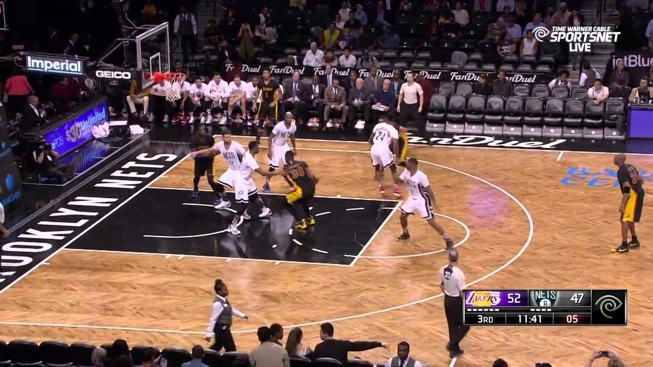 Lakers vs. Nets - Lakers Team Highlights November 6, 2015
