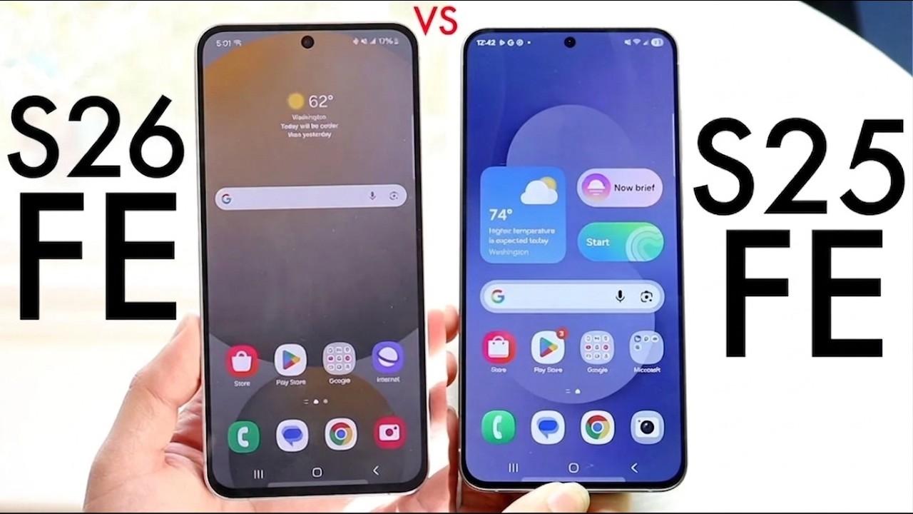 Samsung Galaxy S26 FE против Samsung Galaxy S25 FE! (Краткое сравнение)