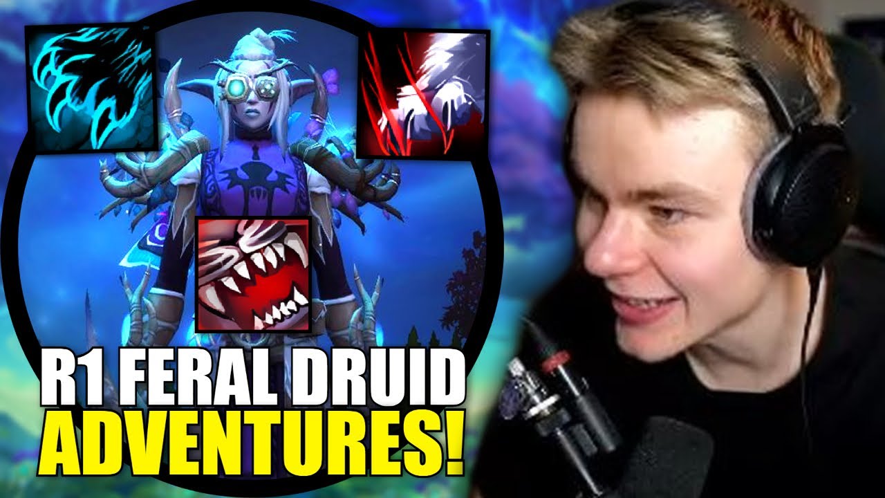 R1 Feral Druid Solo Shuffle / 2v2 Arenas! (FULL VOD)