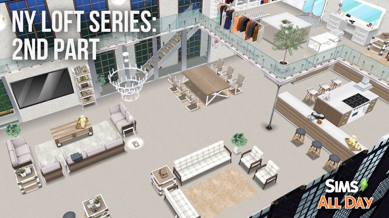 Sims Freeplay || NY Loft: Part 2 💄👗