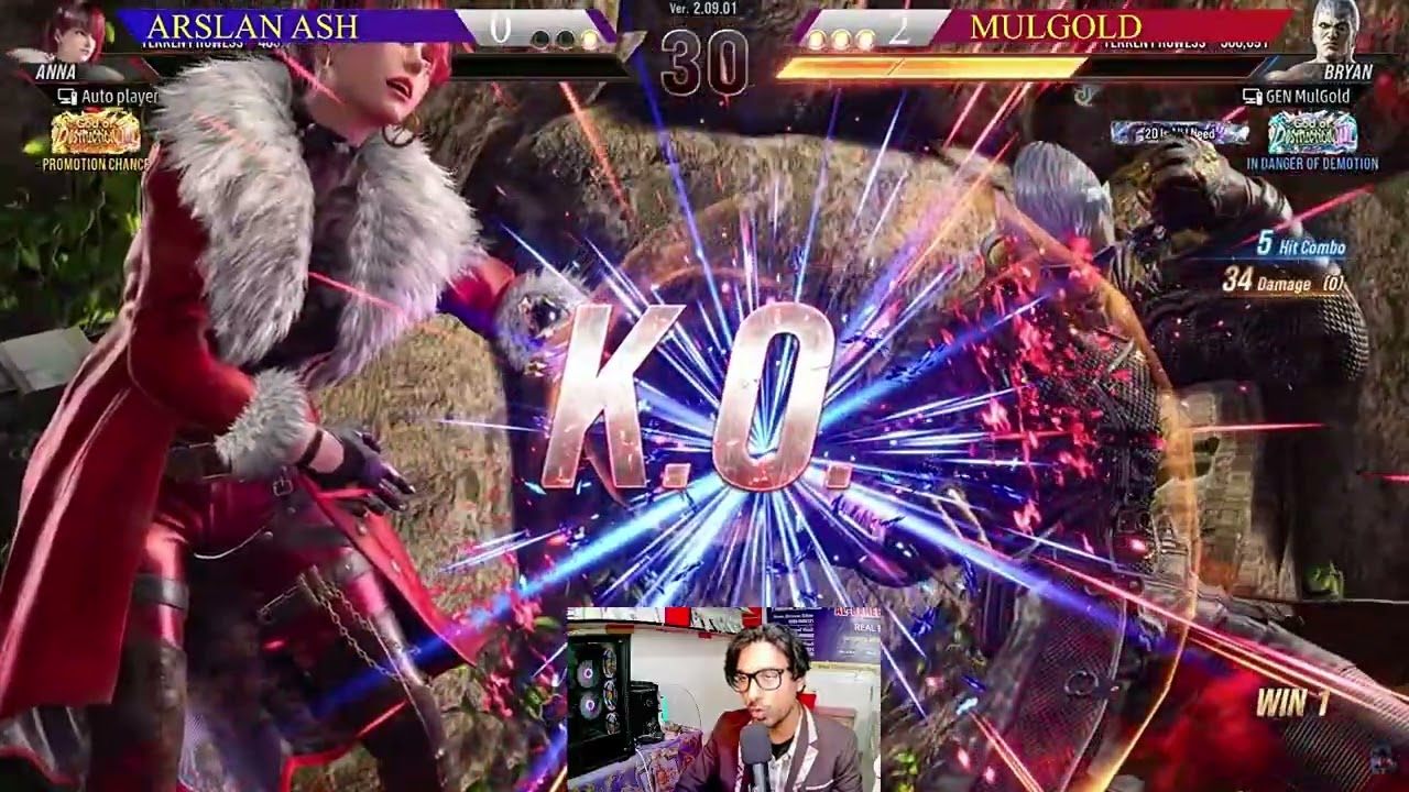 MULGOLD (Bryan) Vs ARSLAN ASH (Anna) | Tekken 8 High Level Gameplay