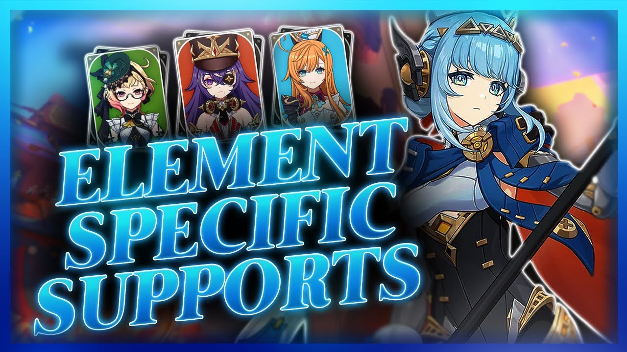 Специфические элементы поддержки — хороший или плохой дизайн? | Genshin Impact